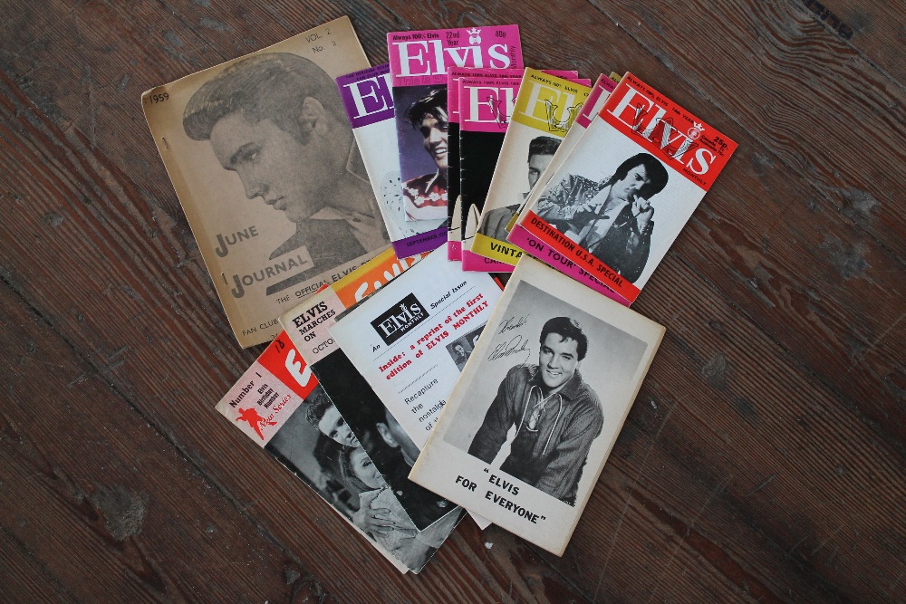 ELVIS PRESLEY - collection of 15 x Elvis Presley fan magazines to include 8 x ""Special"" issues of