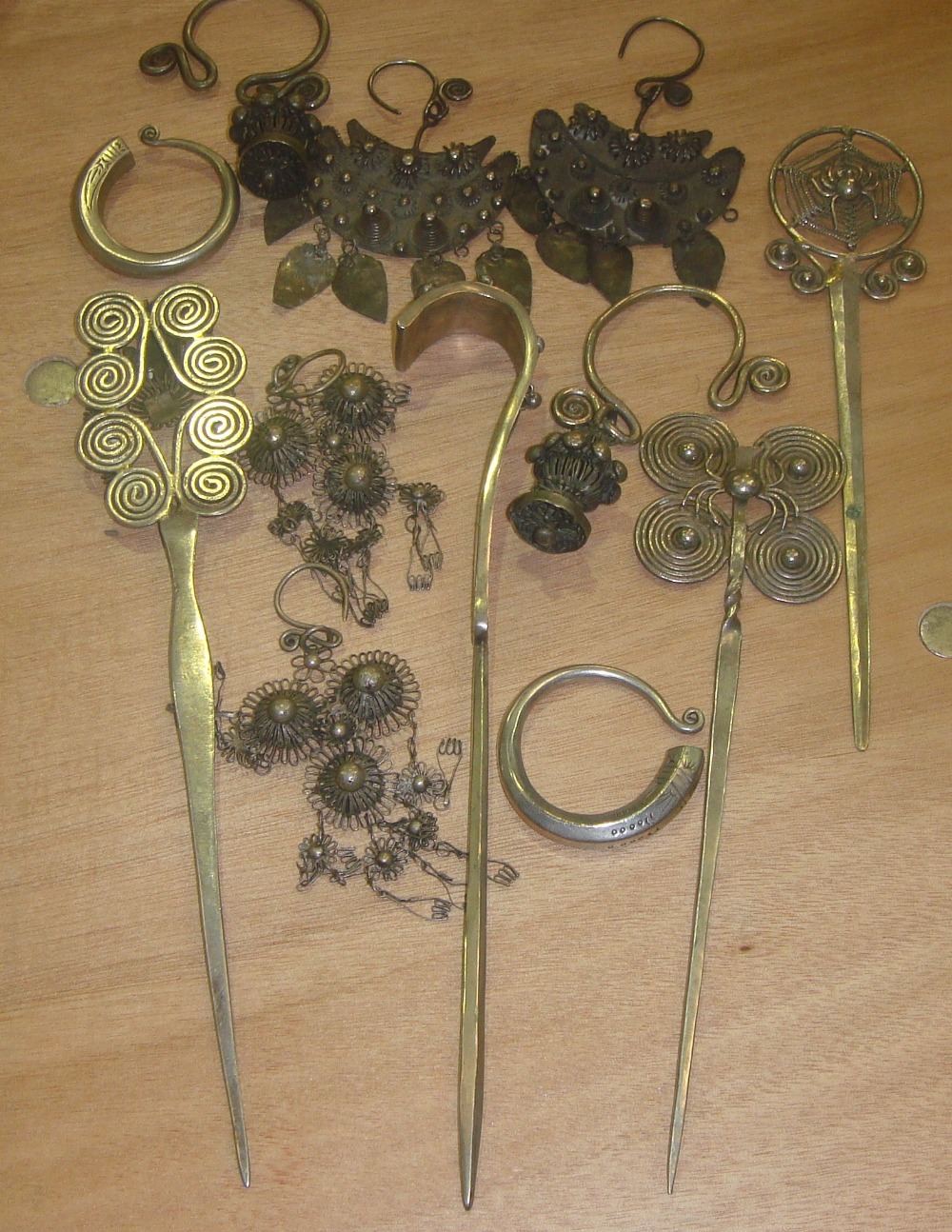 Tibetan Silver hairpins