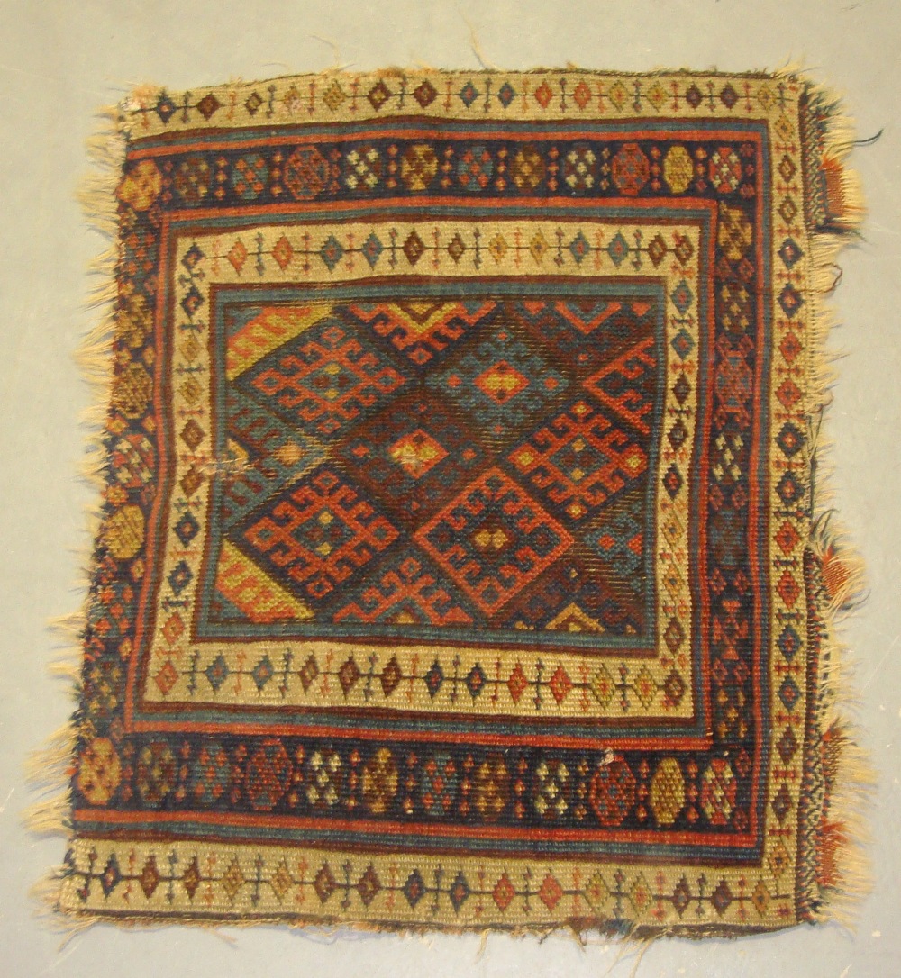 Kazak bag face rug