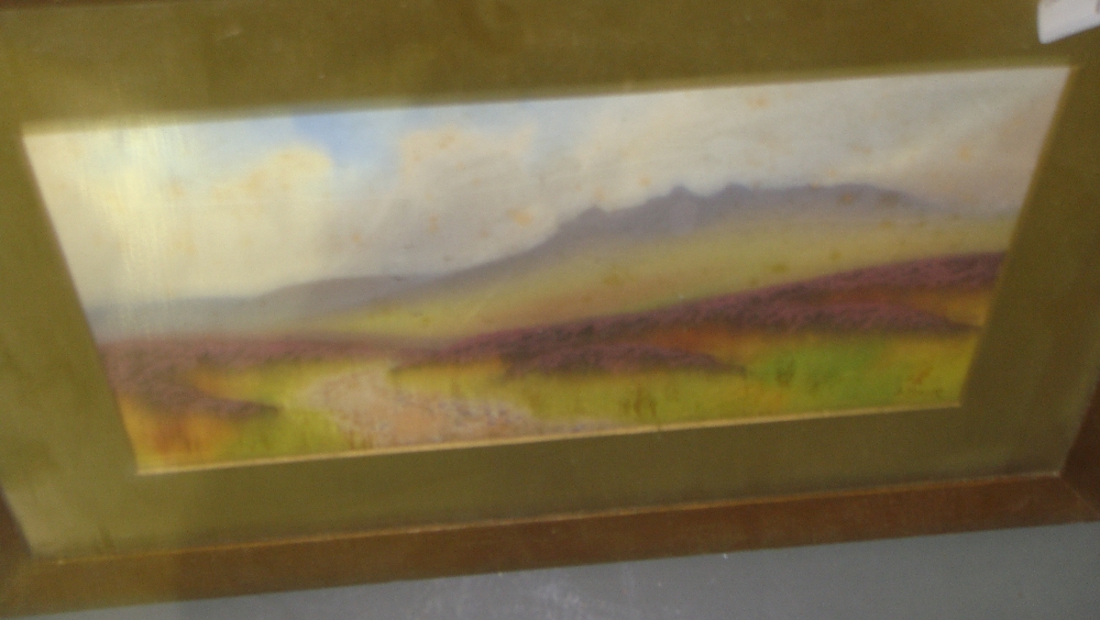 Pair of Moorland scenes by Muller w/c F&G