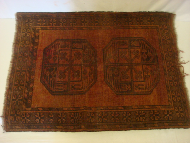 Hand Made Wool Persian Prayer Rug