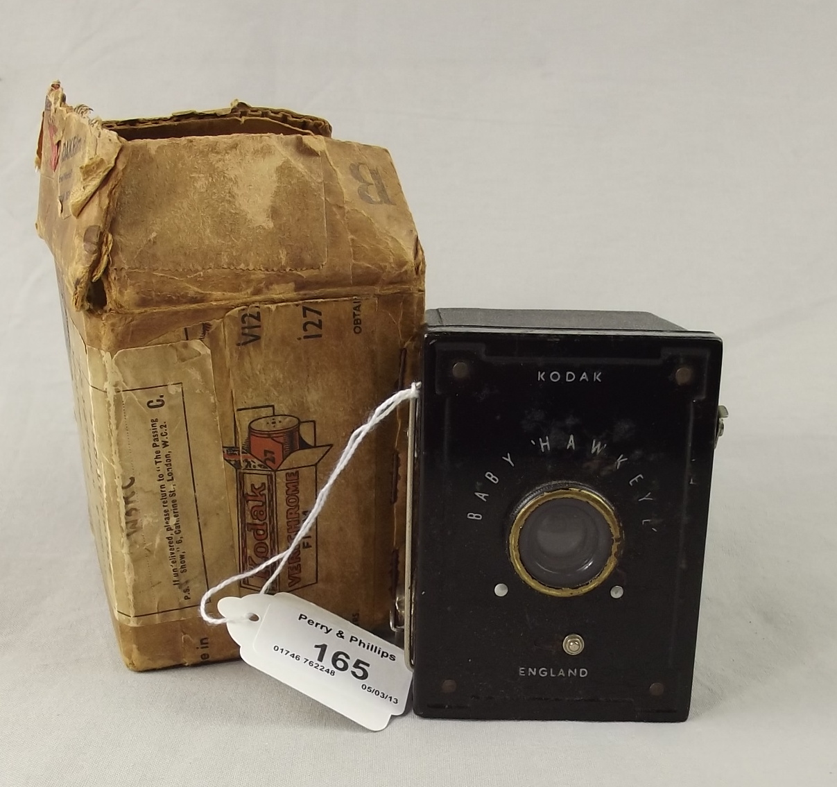 Kodak Baby Hawkeye Camera in original box