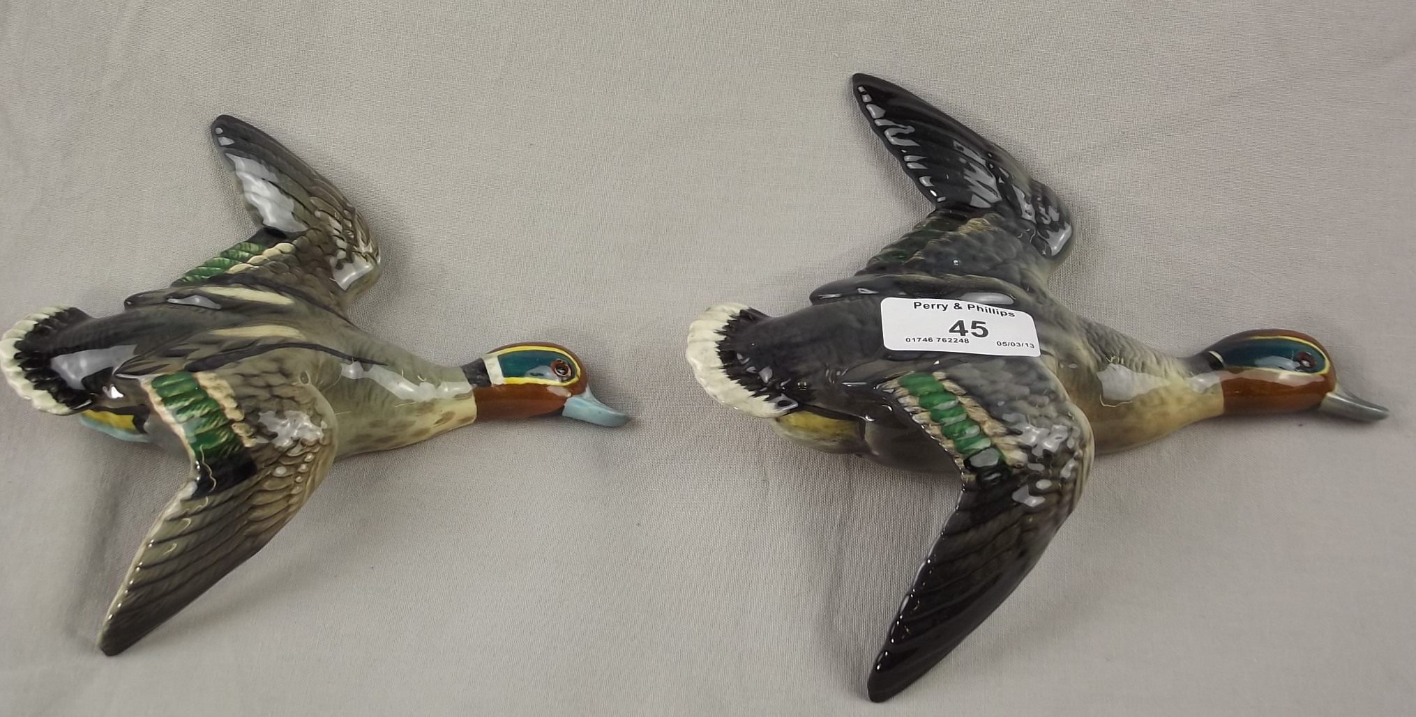 2 Beswick Flying Ducks