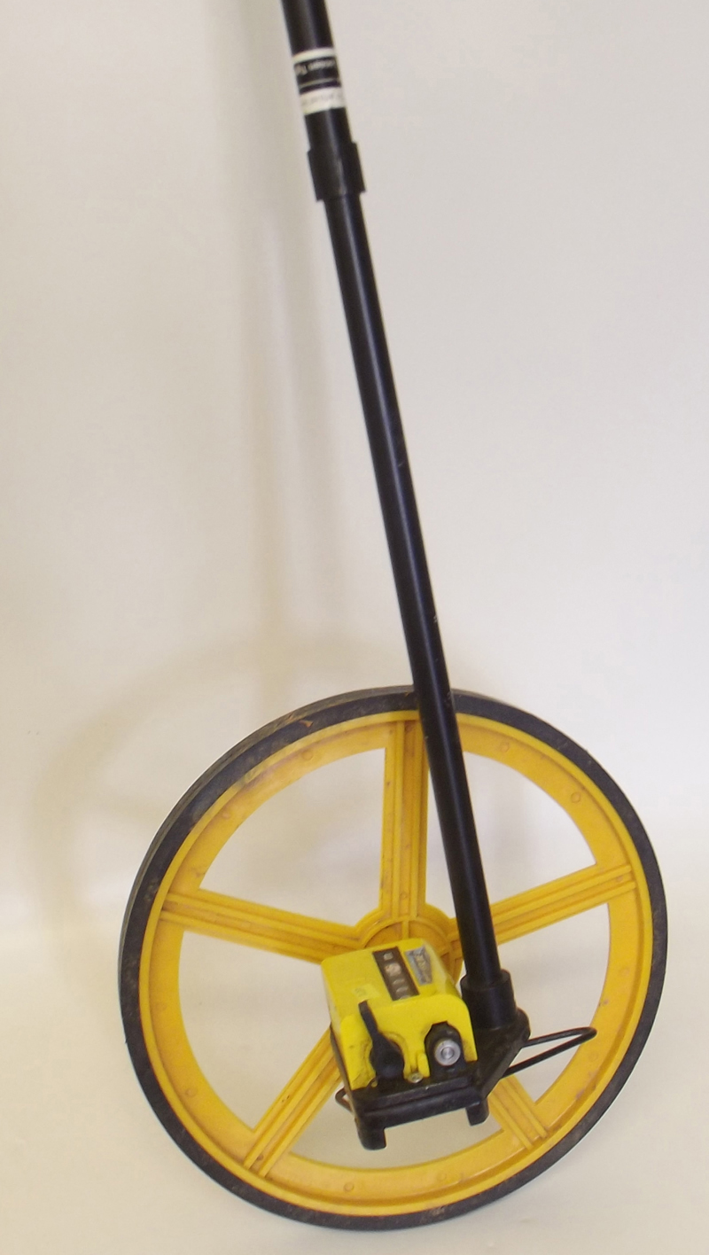 Silverline measuring wheel.  Condition report: see terms and conditions