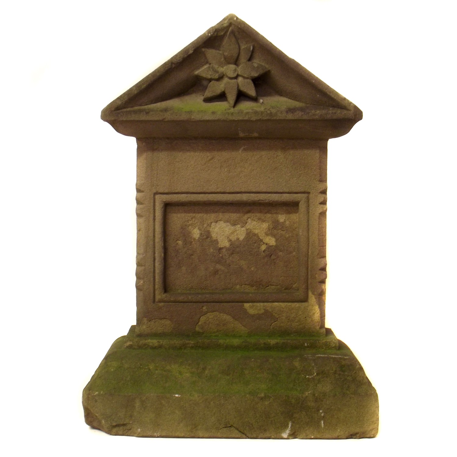 A 19th Century bath stone garden ornament of architectural design