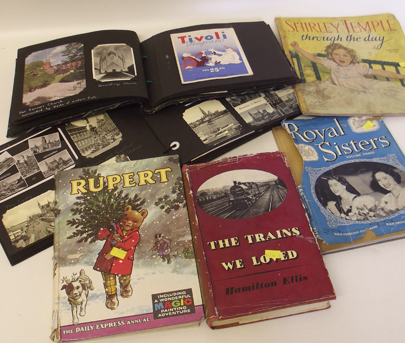 Rupert annual 1965 and other books.  Condition report: see terms and conditions