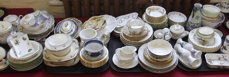 Large collection of various Minton ware.