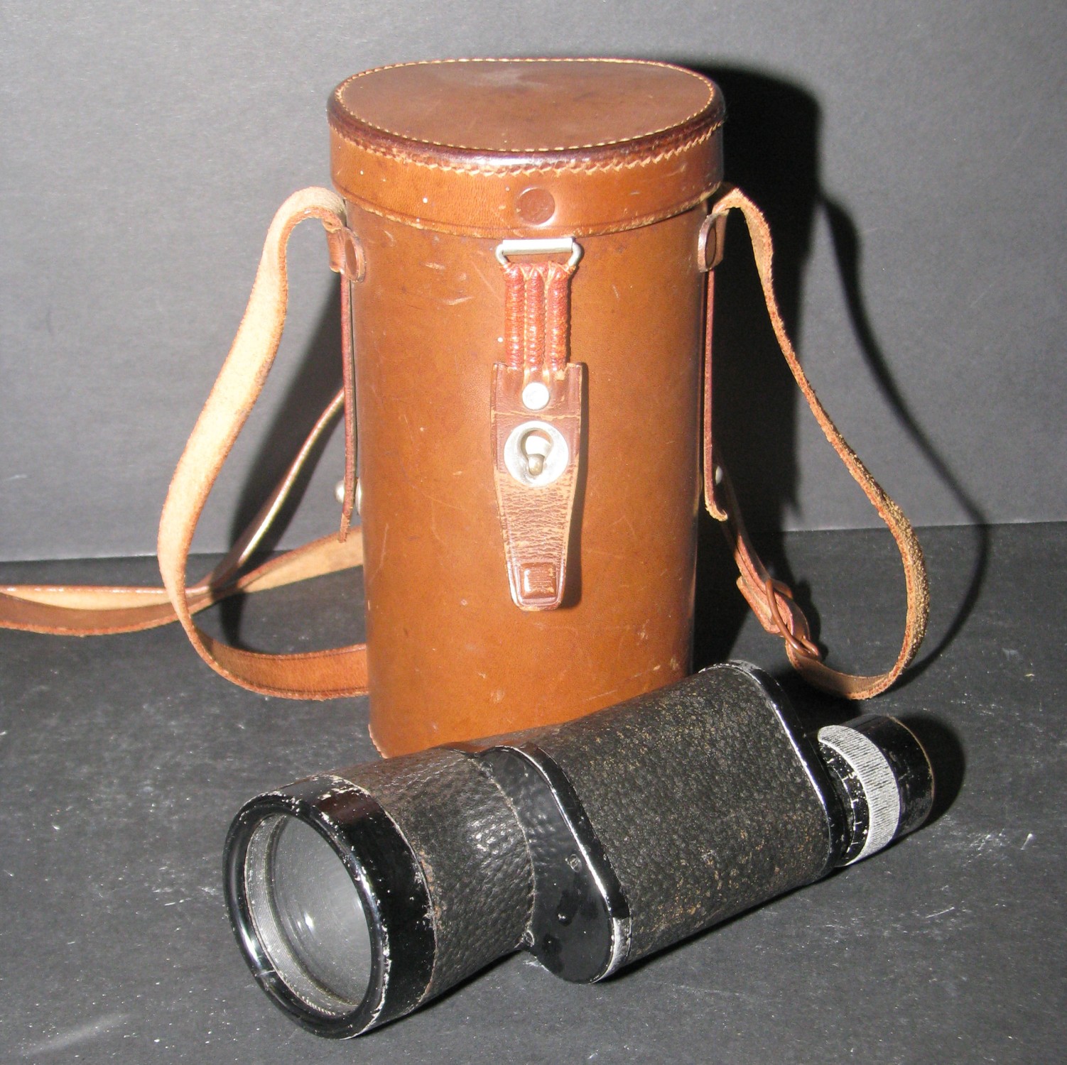 Carl Zeiss Monocular, with leather case