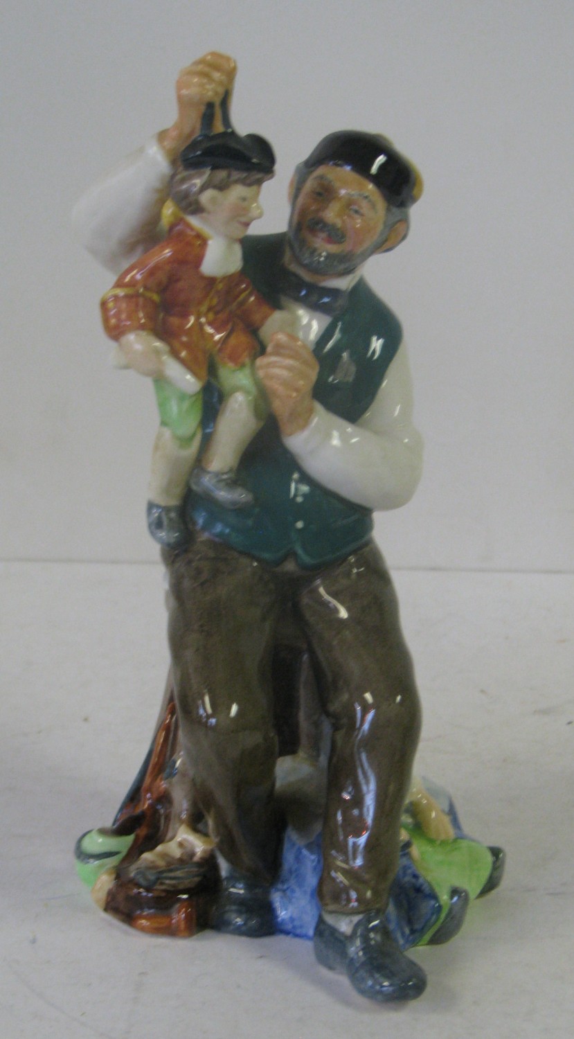 A Royal Doulton Figurine "The Puppet Maker" HN2253