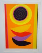 SIR TERRY FROST (1915-2003) signed limited edition silkscreen `Spiral For Sun`, No 4/150, 52cm x