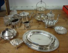 Collection of assorted EPNS including Mappin and Webb, also some cutlery etc
