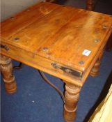 Three antique style coffee tables