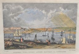 Large collection of antiquarian prints, mainly mounted and unframed, mostly Westcountry, also