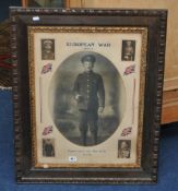 Collection of wartime type posters approximately 25, size 53cm x 38cm t/w a European War 1914 -