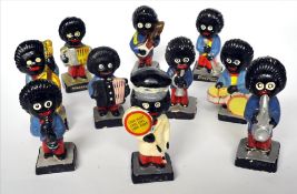 Collection of 10 Robertson Jam ceramic figures