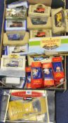 Collection of various boxed die cast cars, including Matchbox, Days Gone, Yesteryear, approx 38