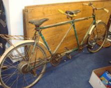 Vintage Tandem Sun bicycle with disc brake