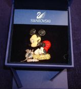 Swarovski Mickey Mouse brooch with original box No 836671