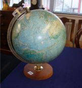 A Philips table globe