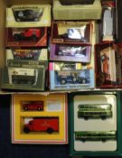 Various models of Yesteryear including Aldershot & District and Royal Mail set (21)