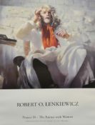 ROBERT LENKIEWICZ (1941-2002) Poster Project 18 Painter With Women circa 1994
