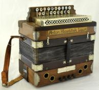 An early 20th century Accordion by Anton Hlavaeck Laun