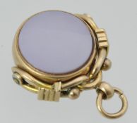 9ct gold spinning fob