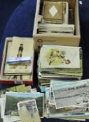 Quantity of various postcards including some local photographic etc