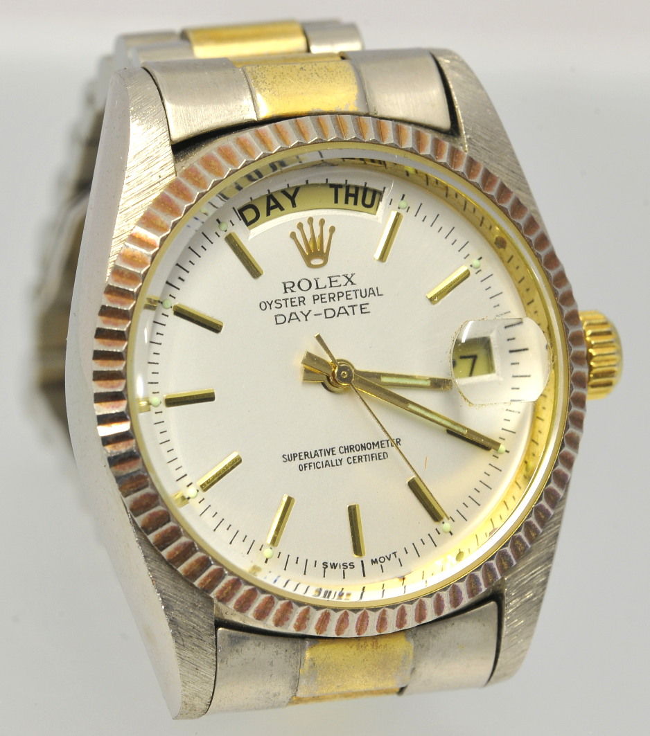 An imitation Rolex Day Date wrist watch