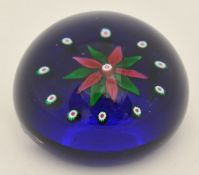 Scottish paperweight, another flower paperweight, Scottish Selkirk paperweight (boxed)