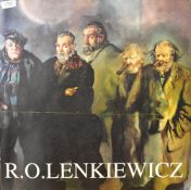 Single book `R O Lenkiewicz` published by White Lane Press 1997, signed