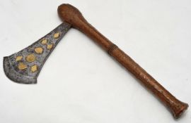 Songye ceremonial axe from the Congo, early 1900s, 31cm