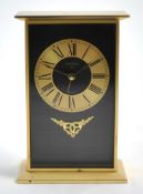 Swiza 8 day mantle clock with alarm, Swiss made