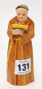 Royal Worcester `Monk` candle snuffer, 18cm