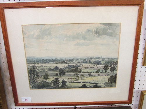 Michael Cadman (1920-2010), `Chipping Sodbury`, watercolour, signed and titled in parentheses