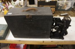 1930's Pathescope 8mm Projector and accessories, spares or repairs
