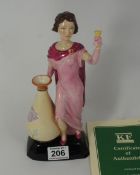 Kevin Francis Figure Charlotte Rhead, Limited Edition 137/175 Boxed with Certificate