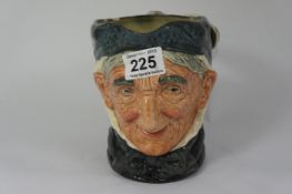 Royal Doulton large character Jug Toothless Granny, (extensively damaged and restuck)