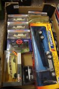 A collection of Corgi and Dinky boxed vehicles together with large boxed lorry 12 in total