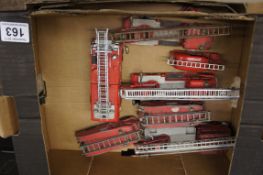 A collection of Dinky fire engines 7 in total