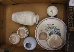 A collection of Pottery to include selection of Poole Pottery, Plates, Vases etc