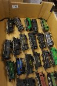 A collection of vintage locomotives from various manufacturers approx 20 in total