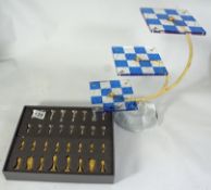 A Franklin Mint Official Star Trek Tridimensional Chess Set, in original box with papaerwork
