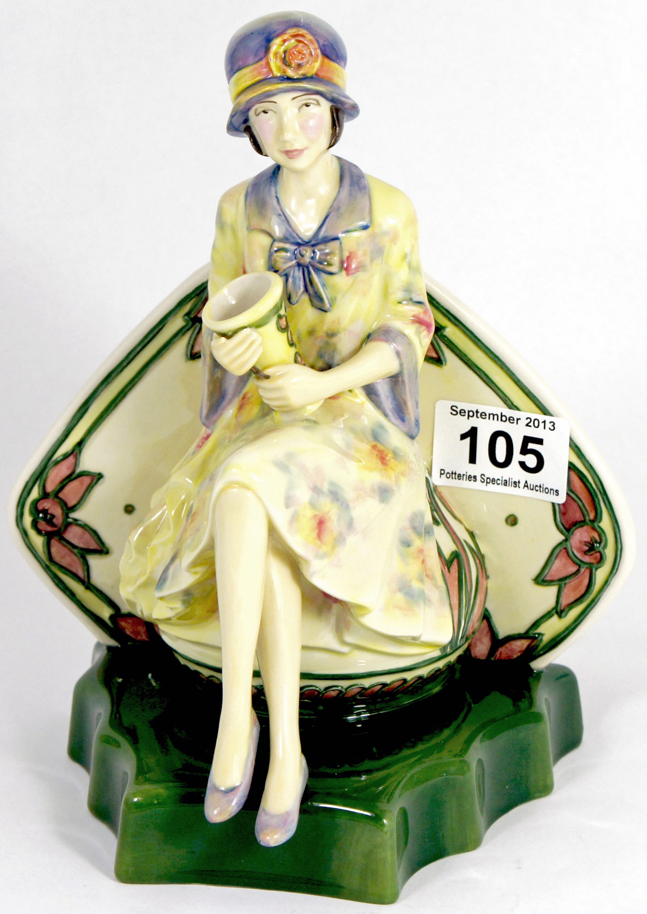 Kevin Francis Figure, Charlotte Rhead, Limited Edition 263/950, Boxed