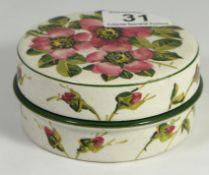 Wemyss Covered Trinket with Pink Flowers