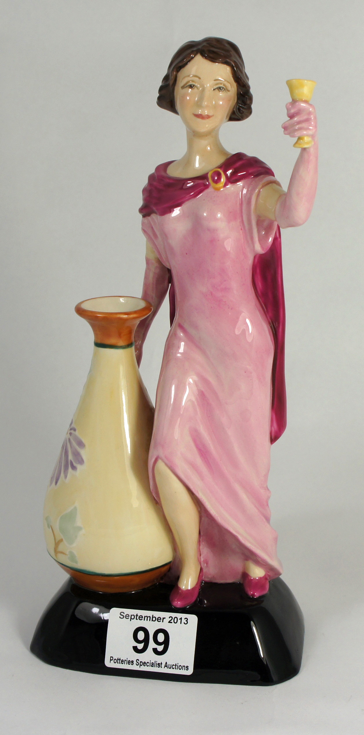 Kevin Francis Figure, Charlotte Rhead, Limited Edition 137/175, Boxed