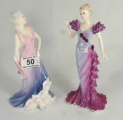 Coalport Figures Bewitching and Happy Anniversary from the Ladies of Fashion Series (2)