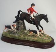 Border Fine Arts Figure Group, A Day with the Hounds B0789, Limited Edition 395/1500, Impressed Anne