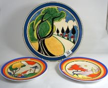 Ginny Bert Art Deco Plates made in Wolstanton Staffordshire (3)