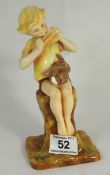 Royal Worcester Figure Peter Pan 3011 Modelled by F Gerther
